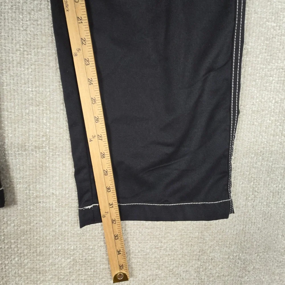 True Religion Mens Straight Ladder SN Cargo Pants Jet Black 701404 Size 36